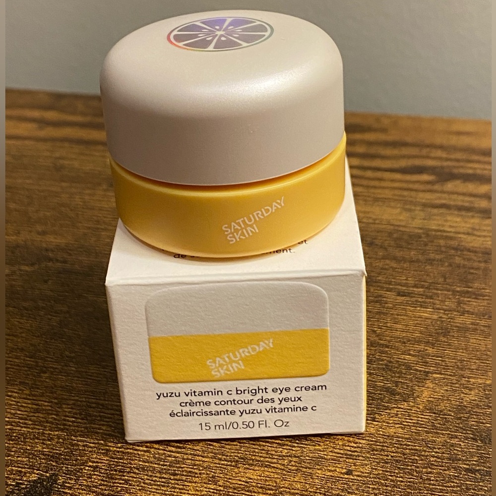 Saturday Skin vitamin C bright eye cream *NIB